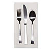 Off White Solid Napkin (Set Of 6) Image 1