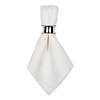 Off White Solid Napkin (Set Of 6) Image 2