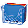 Officemate Desktop File Organizer, Transparent Blue Image 1