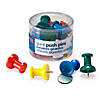 Officemate Giant Push Pins, 12 Per Pack, 6 Packs Image 1