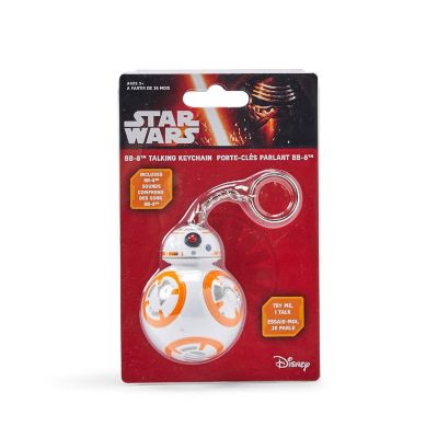 Official Star Wars Keychain with LED Lights and Sounds - BB-8 Image 1