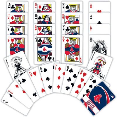 Officially Licensed MLB Boston Red Sox Playing Cards - 54 Card Deck Image 2