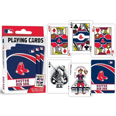Officially Licensed MLB Boston Red Sox Playing Cards - 54 Card Deck Image 3