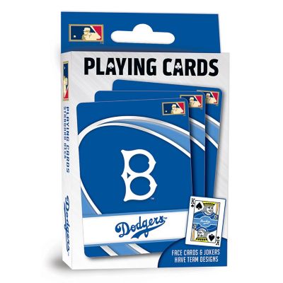 Officially Licensed MLB Brooklyn Dodgers Playing Cards - 54 Card Deck Image 1