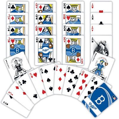 Officially Licensed MLB Brooklyn Dodgers Playing Cards - 54 Card Deck Image 2