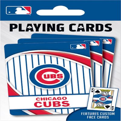 Officially Licensed MLB Chicago Cubs Playing Cards - 54 Card Deck Image 1