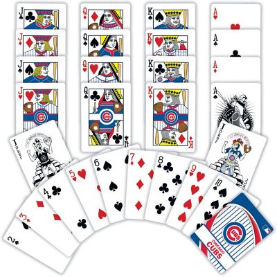Officially Licensed MLB Chicago Cubs Playing Cards - 54 Card Deck Image 2