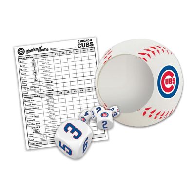 Officially Licensed MLB Chicago Cubs Shake N Score Dice Game Image 2