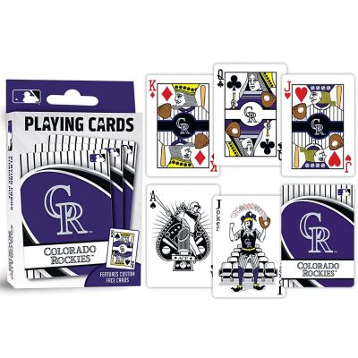 Officially Licensed MLB Colorado Rockies Playing Cards - 54 Card Deck Image 3