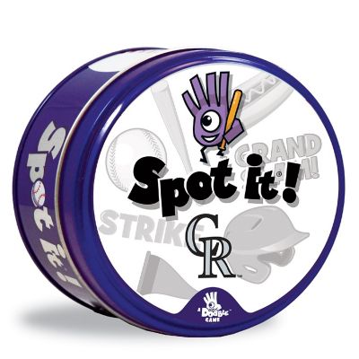 Officially licensed MLB Colorado Rockies Spot It Game Image 1