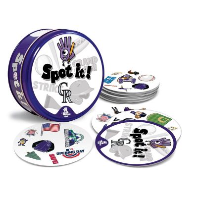 Officially licensed MLB Colorado Rockies Spot It Game Image 2