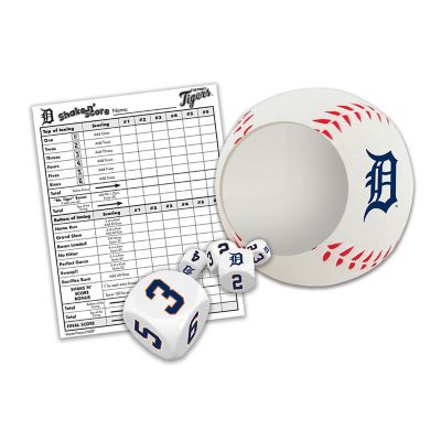 Officially Licensed MLB Detroit Tigers Shake N Score Dice Game Image 2