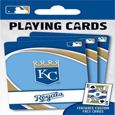 Officially Licensed MLB Kansas City Royals Playing Cards - 54 Card Deck Image 1