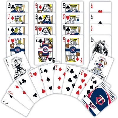Officially Licensed MLB Minnesota Twins Playing Cards - 54 Card Deck Image 2