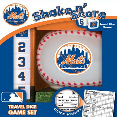 Officially Licensed MLB New York Mets Shake N Score Dice Game Image 1