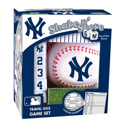 Officially Licensed MLB New York Yankees Shake N Score Dice Game Image 1