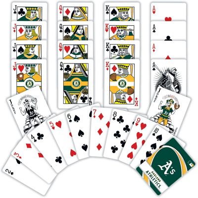 Officially Licensed MLB Oakland Athletics Playing Cards - 54 Card Deck Image 2