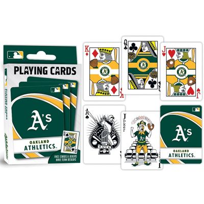 Officially Licensed MLB Oakland Athletics Playing Cards - 54 Card Deck Image 3