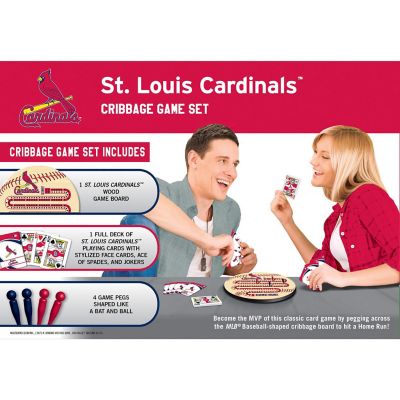 Officially Licensed MLB St. Louis Cardinals Cribbage Game for Adults Image 3