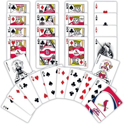Officially Licensed MLB St. Louis Cardinals Playing Cards - 54 Card Deck Image 2