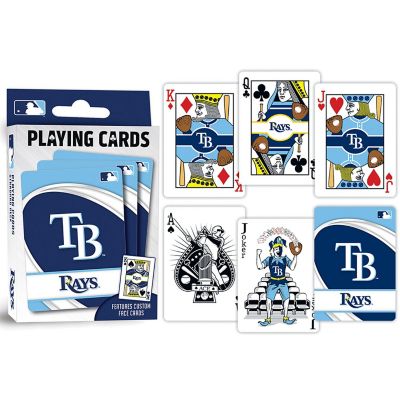 Officially Licensed MLB Tampa Bay Rays Playing Cards - 54 Card Deck Image 3