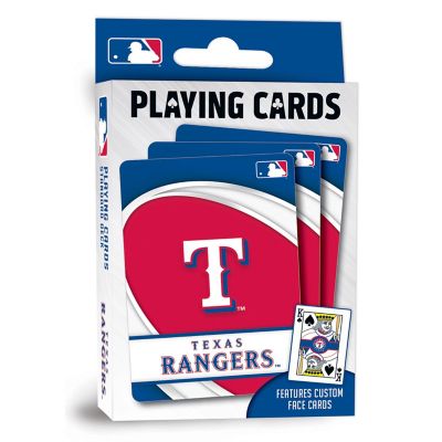 Officially Licensed MLB Texas Rangers Playing Cards - 54 Card Deck Image 1