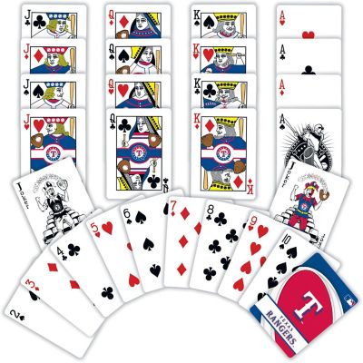 Officially Licensed MLB Texas Rangers Playing Cards - 54 Card Deck Image 2
