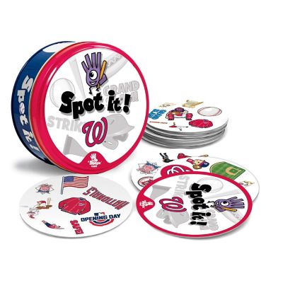 Officially licensed MLB Washington Nationals Spot It Game Image 2