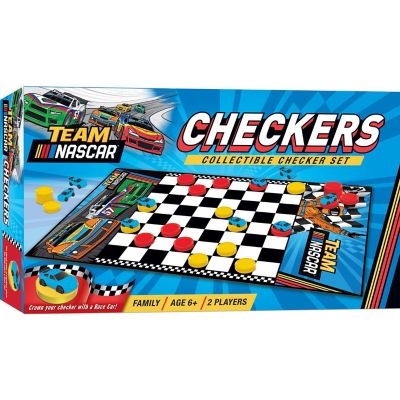 Officially licensed NASCAR Checkers Board Game ages 6+ Image 1
