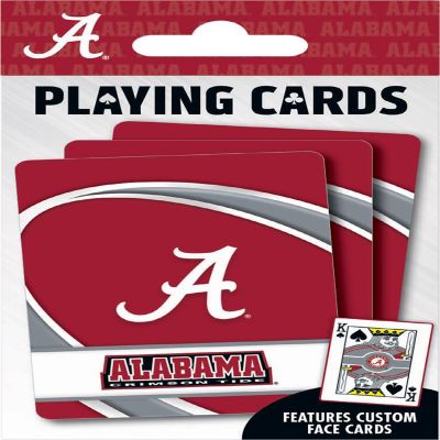 Officially Licensed NCAA Alabama Crimson Tide Playing Cards - 54 Card Deck Image 1