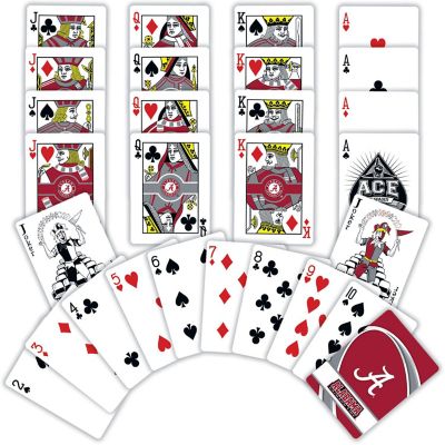 Officially Licensed NCAA Alabama Crimson Tide Playing Cards - 54 Card Deck Image 2