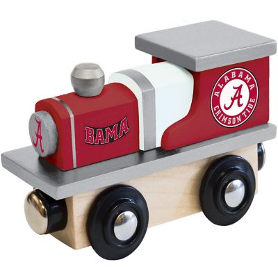 Officially Licensed NCAA Alabama Crimson Tide Wooden Toy Train Engine For Kids Image 1