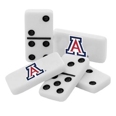 Officially Licensed NCAA Arizona Wildcats 28 Piece Dominoes Game Image 2