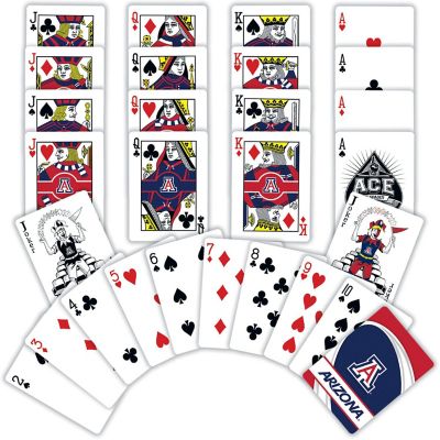 Officially Licensed NCAA Arizona Wildcats Playing Cards - 54 Card Deck Image 2