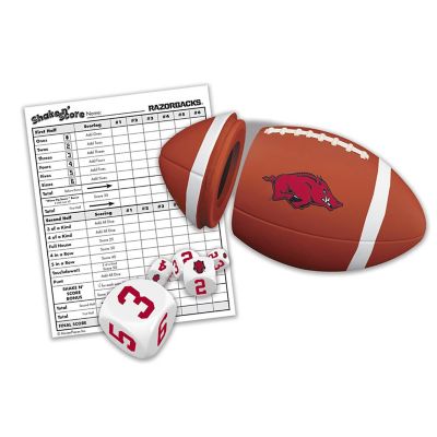 Officially Licensed NCAA Arkansas Razorbacks Shake N Score Dice Game Image 2