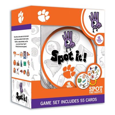 Officially licensed NCAA Clemson Tigers Spot It Game Image 1