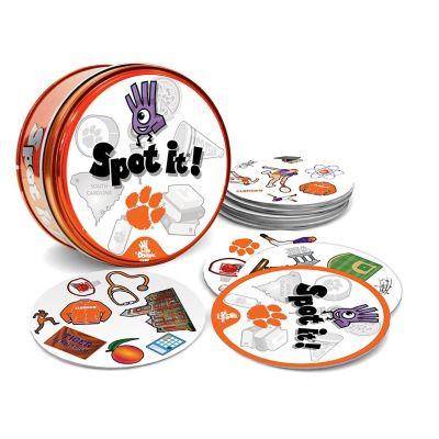 Officially licensed NCAA Clemson Tigers Spot It Game Image 2