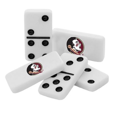 Officially Licensed NCAA Florida State Seminoles 28 Piece Dominoes Game Image 2