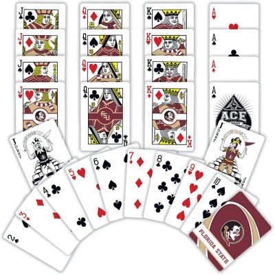 Officially Licensed NCAA Florida State Seminoles Playing Cards - 54 Card Deck Image 2