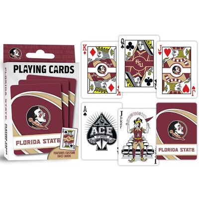 Officially Licensed NCAA Florida State Seminoles Playing Cards - 54 Card Deck Image 3