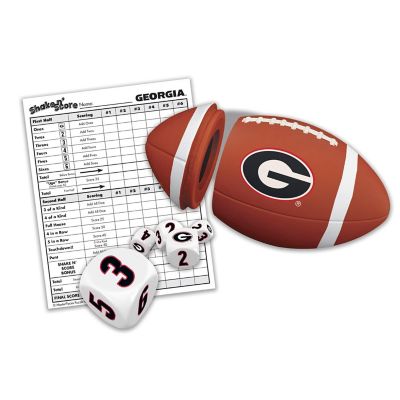 Officially Licensed NCAA Georgia Bulldogs Shake N Score Dice Game Image 2