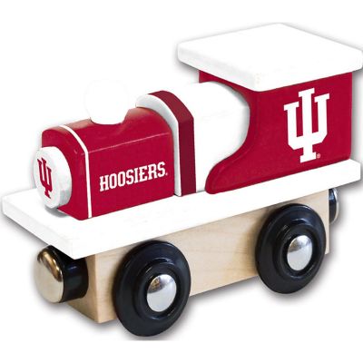 Officially Licensed NCAA Indiana Hoosiers Wooden Toy Train Engine For Kids Image 1