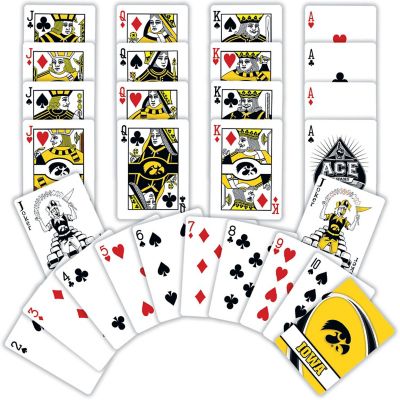 Officially Licensed NCAA Iowa Hawkeyes Playing Cards - 54 Card Deck Image 2