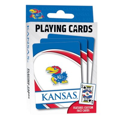 Officially Licensed NCAA Kansas Jayhawks Playing Cards - 54 Card Deck Image 1