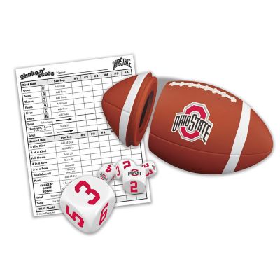 Officially Licensed NCAA Ohio State Buckeyes Shake N Score Dice Game Image 2