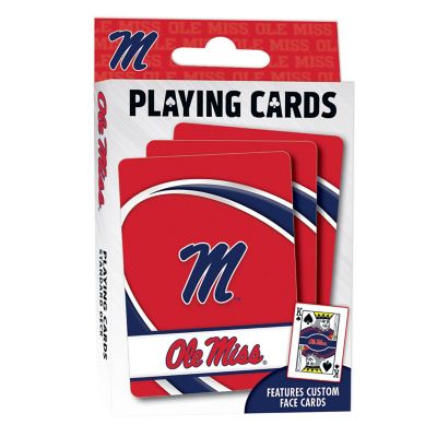 Officially Licensed NCAA Ole Miss Rebels Playing Cards - 54 Card Deck Image 1