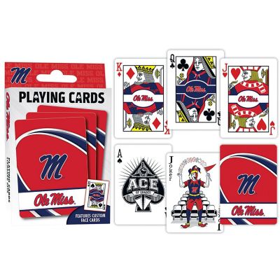 Officially Licensed NCAA Ole Miss Rebels Playing Cards - 54 Card Deck Image 3