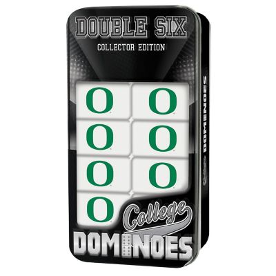 Officially Licensed NCAA Oregon Ducks 28 Piece Dominoes Game Image 1