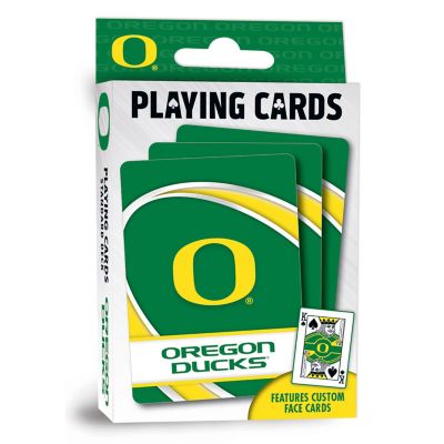 Officially Licensed NCAA Oregon Ducks Playing Cards - 54 Card Deck Image 1