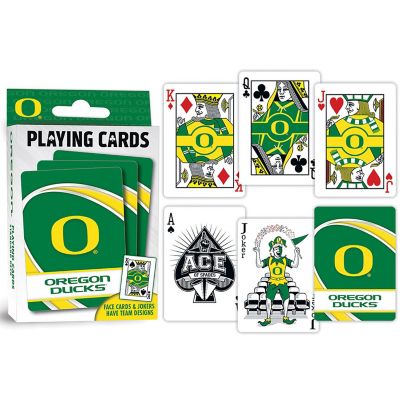 Officially Licensed NCAA Oregon Ducks Playing Cards - 54 Card Deck Image 3